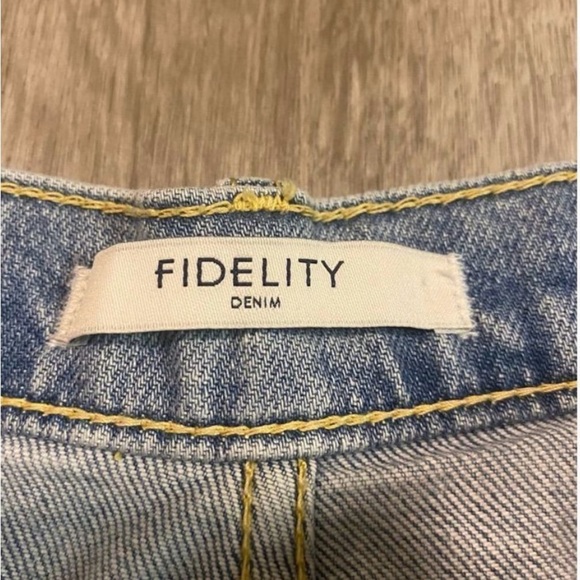 Fidelity Harley High Waist denim distressed shorts - Picture 2 of 11